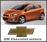Genuine Front Grille Gold Emblem 96808252 For Chevrolet Aveo 1.6L Dohc (2009 11). Fixed Price $59.84.