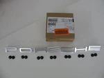 Porsche 911 914 Factory Chrome Silver Letter Set With Clips. Fixed Price $339.95.