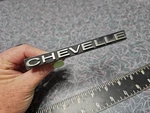 1970 1971 Chevelle Ss Gm Chrome Grill Emblem Badge Nameplate # 3975396.. Fixed Price $14.00.