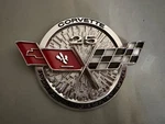 Gm 472717 1978 Corvette 25TH Anniversary Emblem Nos Stud. Fixed Price $109.00.