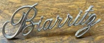 Vintage Cadillac Eldorado Biarritz Badge Emblem Decal. Fixed Price $20.00.