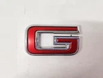 Used Oem "g" Script Tailgate Emblem 84674409 2020-2021 Gmc Terrain (683). Fixed Price $27.95.