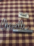 1970 Chevrolet Chevelle Trunk Deck Lid Emblem Nosr 8791686. Fixed Price $115.00.