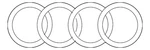 Genuine Audi Emblem 8W6-853-742-A-T94. Fixed Price $104.60.