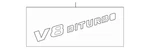 Genuine Mercedes-benz Fender Emblem 213-817-99-00. Fixed Price $187.20.