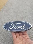 03-06 Ford Expedition Tailgate Emblem 2L14-7843156-AA Badge Logo Blue Rear Oem. Fixed Price $16.00.