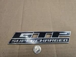 Pontiac Oem 1997-2003 Bonneville Grand Prix Gtp Supercharged Emblem 10331335. Fixed Price $34.99.