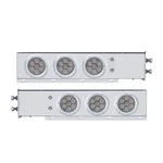 United Pacific 2.5"BOLT Pattern Spring Loaded Rear Bar W/red Led 4" Light 1 Pair. Fixed Price $259.95.