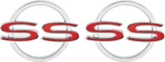 Oer Reproduction Ss Quarter Panel Emblem Set For 1964 Chevy Impala. Fixed Price $59.98.