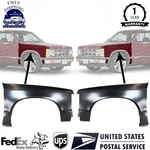 Set Of 2 Front Fenders Primed Steel For Chevy S10 Blazer /gmc S15 Sonoma Jimmy. Fixed Price $252.14.