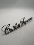 1973-1977 Cutlass Supreme Emblem With Pins Script Gm 410788 13895. Fixed Price $29.66.