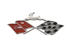 1961-62 Chevy Impala Ss Shift Plate Console X-flag New Trim Parts!. Fixed Price $61.89.