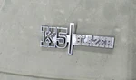 1973-1974 Chevy K5 Blazer Fender Emblem Oem 6271460 Nameplate Squarebody. Fixed Price $40.00.