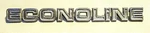 75-79 Ford Econoline Van Black & Chrome Quarter Panel Script Emblem Badge Oem. Fixed Price $31.49.