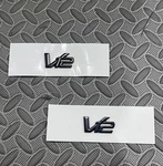 Aston Martin V12 Metal Matte Black Badge Emblem AD23-43548-DA( Pc. Fixed Price $130.00.