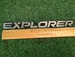 Ford Oem Explorer 10" Emblem Badge Logo F17B-7843156-CA 2S6. Fixed Price $15.99.