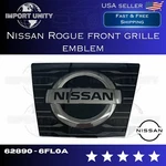 New Oem 2017-2020 Nissan Rogue Front Grille Emblem Badge Panel Luxury Models. Fixed Price $119.98.