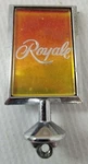 Vintage 1980S Oldsmobile Royale Orange/yellow Hood Emblem Bonnet Ornament. Fixed Price $42.95.