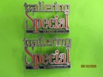 1973 1981 Chevrolet Trailering Special Truck Emblem Script Badge Set Gm 6260986. Fixed Price $115.00.