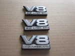 Mopar Dodge Dakota "V8 5.2L Efi" Fender Nameplates/ EMBLEM2 1991 - 96 Lot Of 3. Fixed Price $10.00.
