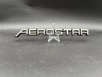 Vintage 1988-1990S Ford Aerostar Emblem Badge Silver Black Oem E89B-1143156-AA. Fixed Price $14.99.