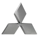 Front Grille Emblem Chrome W/adhesive For Mitsubishi Lancer & Galant MN126476. Fixed Price $29.58.