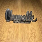 1974 1975 Chevy Chevelle By Chevrolet Fender Nameplate Emblem 342179 Oem. Fixed Price $24.99.