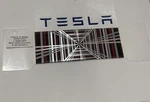 Tesla Plaid Badge Genuine Oem Model X Brand New. Fixed Price $67.49.