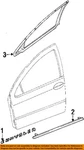 Chrysler Oem 98-00 300M Front Door Exterior Trim-nameplate 4805159AA. Fixed Price $69.39.