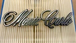 Nos 1973-1977 Chevrolet Monte Carlo Header Panel Emblem 325272 Gm Oem. Fixed Price $69.99.