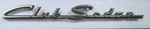 Original 1955-1956 Ford Fairlane "club Sedan" Chrome Fender Emblem #bn 7025622-A. Fixed Price $33.00.