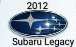 2010-14 Subaru Legacy Rear Deck Emblem Badge Nameplate 93033AJ000. Fixed Price $19.50.
