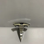 Tesla Model X Front Emblem Logo 1047884-00-D 2017 2018 2019 2020 Oem. Fixed Price $141.75.