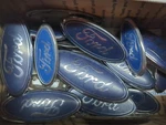 Ford Oval Blue/chrome Auto Emblems - Used Pick One. Fixed Price $5.18.