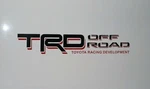 Toyota Tundra Trd Off-road Bedside Decal Black/red PT211-TT980-02 3M Sticker. Fixed Price $48.30.