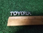 00-03 Toyota Echo Rear Trunk Script Emblem Badge Nameplate Oem 75446-52020 8L2. Fixed Price $19.99.