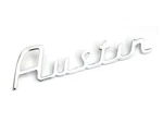New Austin Classic Mini MK1 Chrome Script Badge, Bmc Part; 14A6802. Fixed Price $57.85.