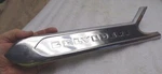 1956-PLYMOUTH-BELVEDERE-DOOR-NAMEPLATE-MOLDING Nos-emblem #1694339 Mopar Left. Fixed Price $75.00.