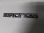 Ford Bronco Circa '90 Fender Emblem E7TB 16B114 Da. Fixed Price $40.00.