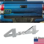 1X 6'' Chrome Silver 4X4 Decal Emblem Rear Tailgate Badge For Ram Chevy. Fixed Price $14.99.