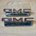 Pair Of Vintage Gmc 646067 / 48603 Emblems. Fixed Price $24.99.