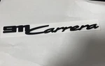 Porsche 911 Carrera Matte Black 2020-2021 Nameplate Genuine Oem. Fixed Price $169.99.