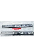 99-04 Pwr Stroke Diesel V8 Door Fender Nameplate Emblem Badge Ornament Set. Fixed Price $28.95.