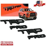 2 Set Oem Genuine Toyota Tacoma Trd Pro Exterior Emblem PT413-00150 Black Metal. Fixed Price $91.75.