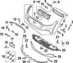 Genuine Ford Grille Emblem LJ8Z-8A224-B. Fixed Price $91.87.