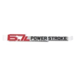 New Oem Ford Door Emblem 6.7L Power Stroke Turbo Diesel PC3Z-9942528-C. Fixed Price $89.85.