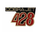 S8MS-16098-G 1968 Shelby Mustang "428 Cobra Jet" Fender Emblem (GT500KR). Fixed Price $239.77.