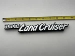 Original Oem Toyota Land Cruiser Emblem Badge 715239 All Pins & Clips. Fixed Price $29.95.