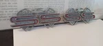 1961 Chevy Impala Super Sport Quarter Panel Emblems. Never Chromed.. Fixed Price $130.00.