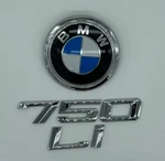 2006 - 2008 Bmw 750LI Rear Trunk Emblem Logo Roundel Badge Nameplate Symbol Set. Fixed Price $39.99.